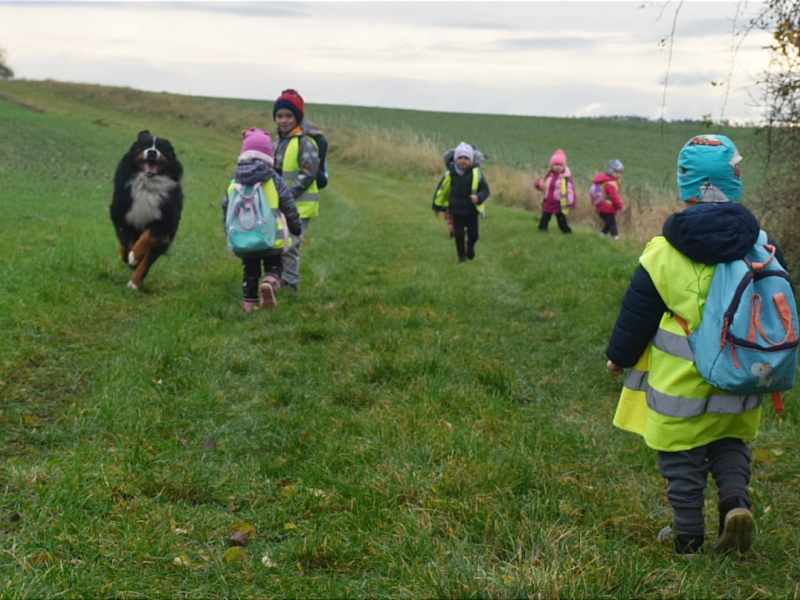 Podzimní výlet dětské skupinky s Woodym 