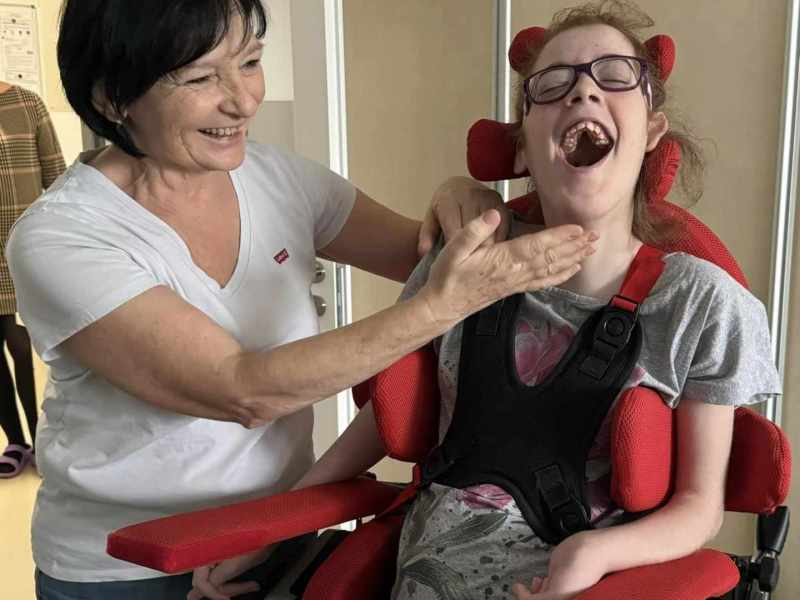 Sophinka s paní ředitelkou