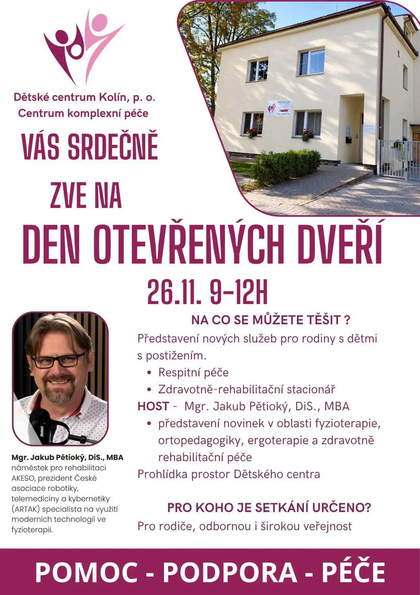 Pozvánka na den otevřených dveří